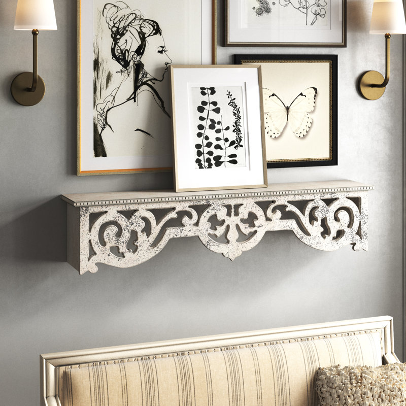 Kelly Clarkson Home Addilyn Ornate Wooden Wall Shelf & Reviews Wayfair